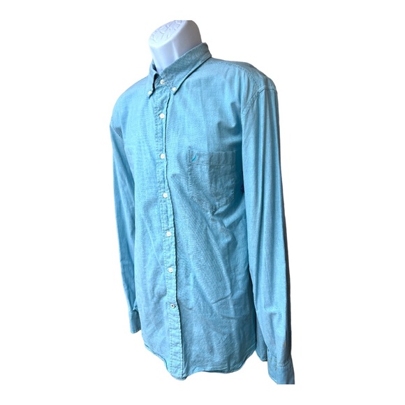 Sz XL Blue Nautica Button Down Shirt - Picture 4 of 6